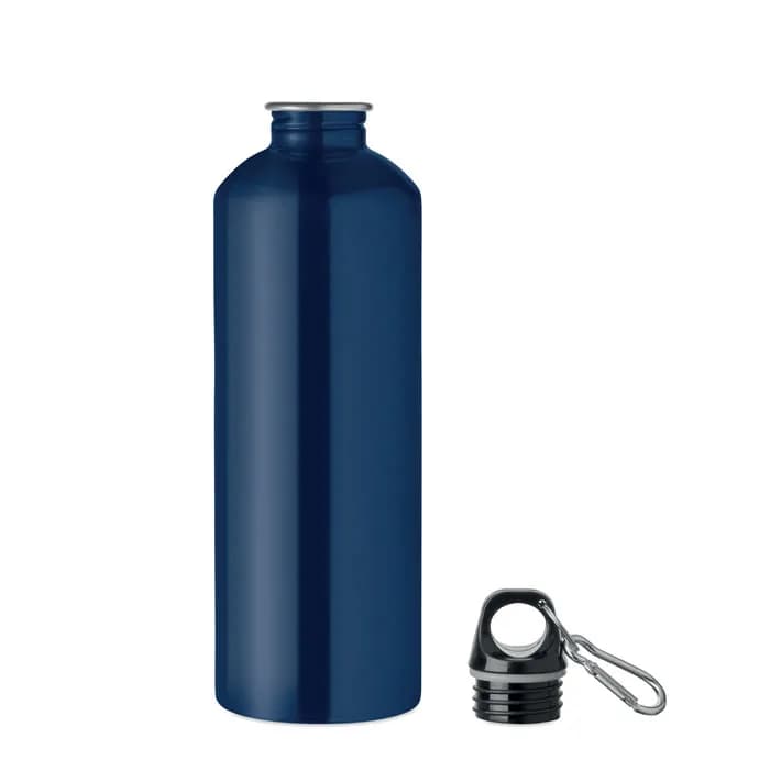 Einwandige Trinkflasche 1000ml - RE-ONE MOSS - Marineblau