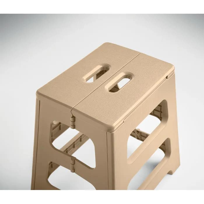 Tragbarer, klappbarer Hocker - JAK - Beige