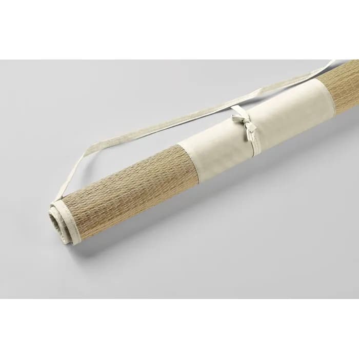 Strandmatte aus Stroh - RAFIA - Beige