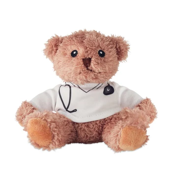 Teddybär Arzt - DOC - Weiß