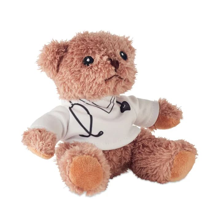 Teddybär Arzt - DOC - Weiß
