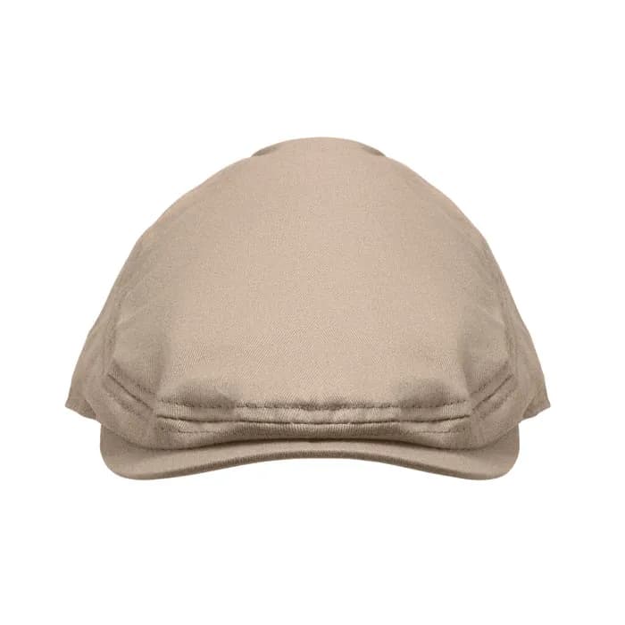 Newsboy-Kappe 235 g/m² - FLAT PEAK - Beige