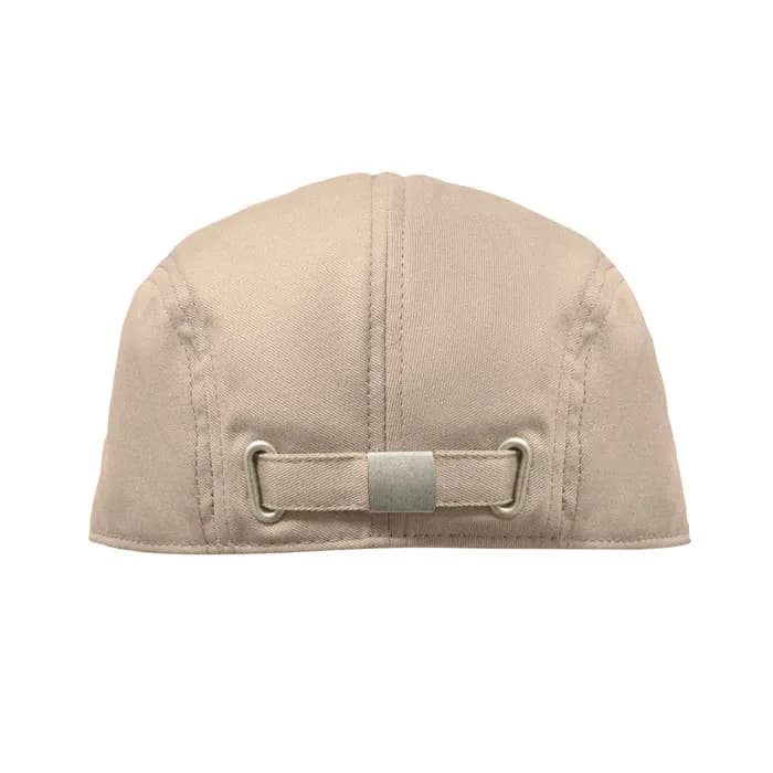 Newsboy-Kappe 235 g/m² - FLAT PEAK - Beige