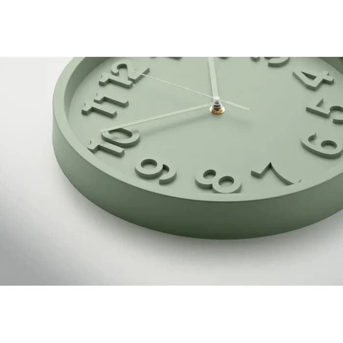 Wanduhr aus PP - MURO - Mintgrün