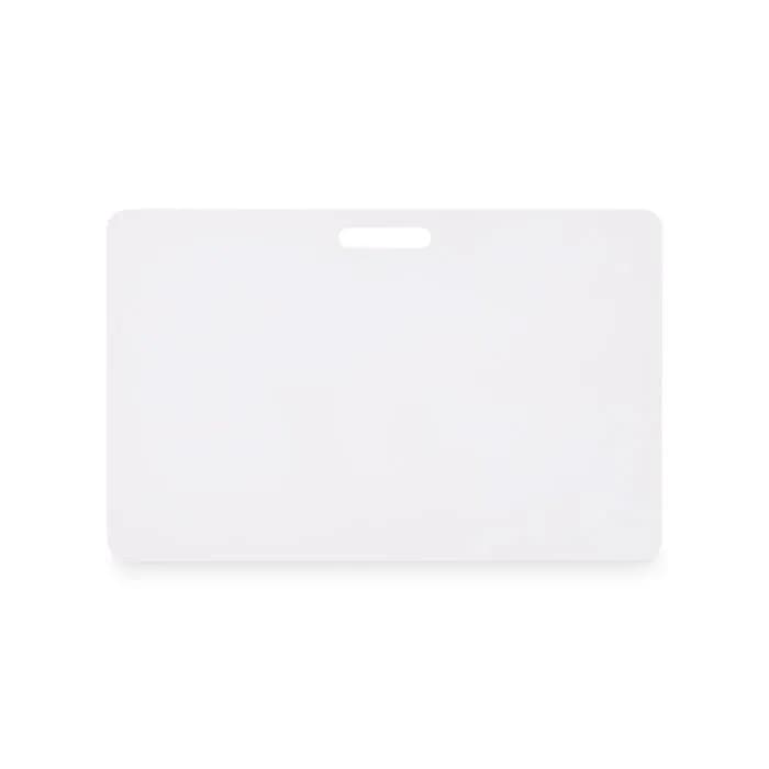 Lanyard-Ausweis 54 x 86 mm - BADSMALL - Weiß