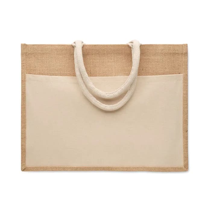 Einkaufstasche aus Jute - BAGA - Beige