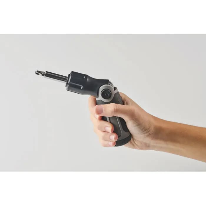 Multi-Bit-Schraubendreher - BEND ME - Grau