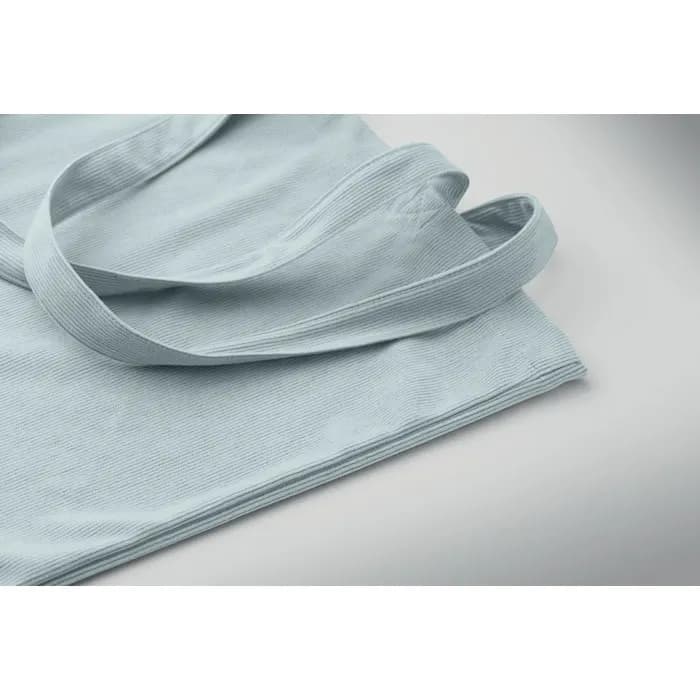 Einkaufstasche aus Kord - CORDY B - Babyblau