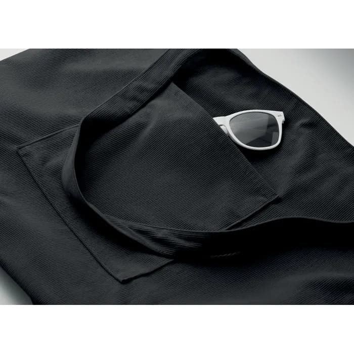 Einkaufstasche Kord-Polyester - CORDY G - Schwarz