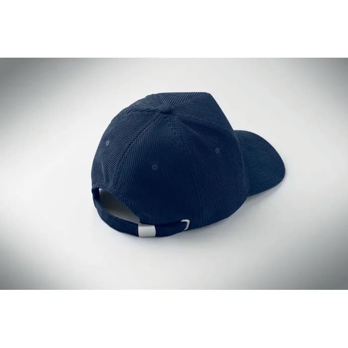 Baseball Kappe 5 Panels Cord - WALE - Blau