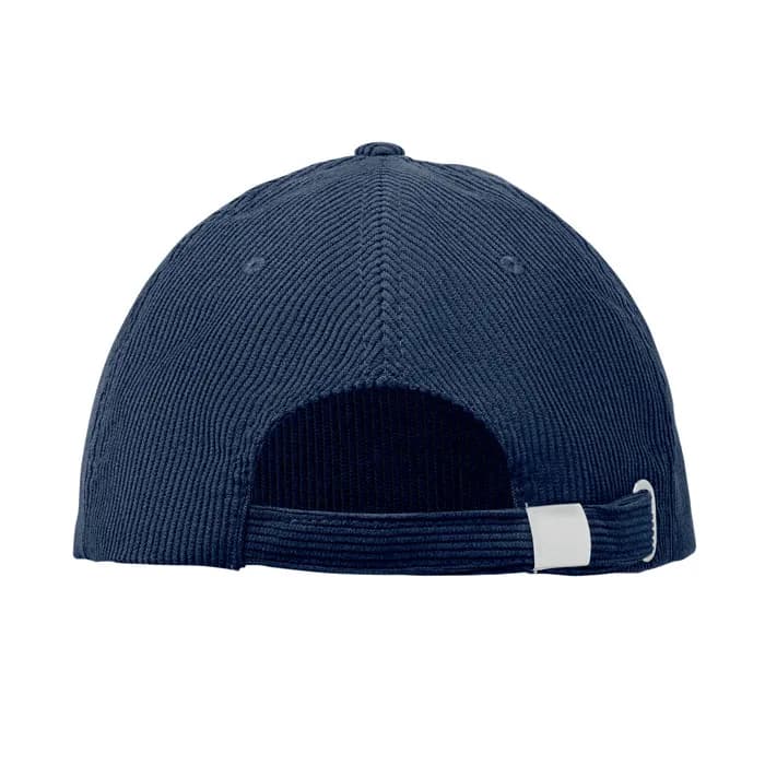 Baseball Kappe 5 Panels Cord - WALE - Blau