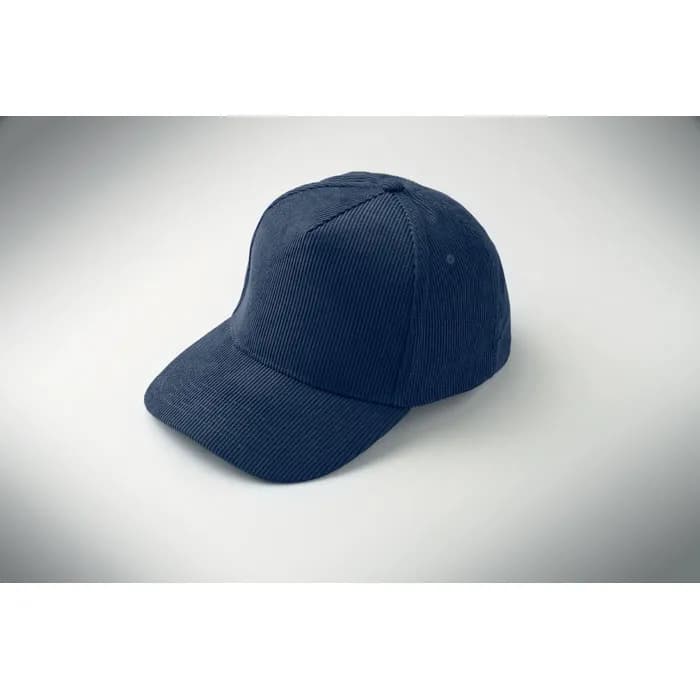 Baseball Kappe 5 Panels Cord - WALE - Blau