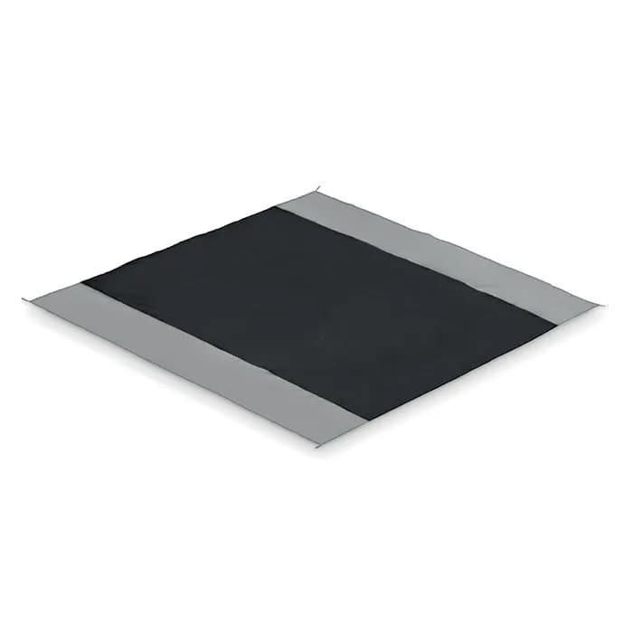 Strandmatte 210T Polyester - NOSAND - Schwarz