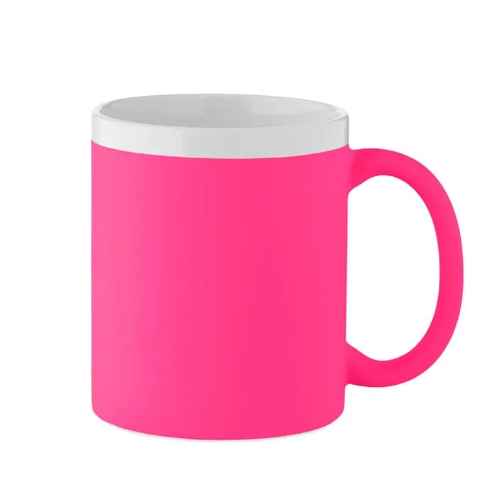 Keramikbecher 300 ml - MUGIVA - Neon Fuchsia