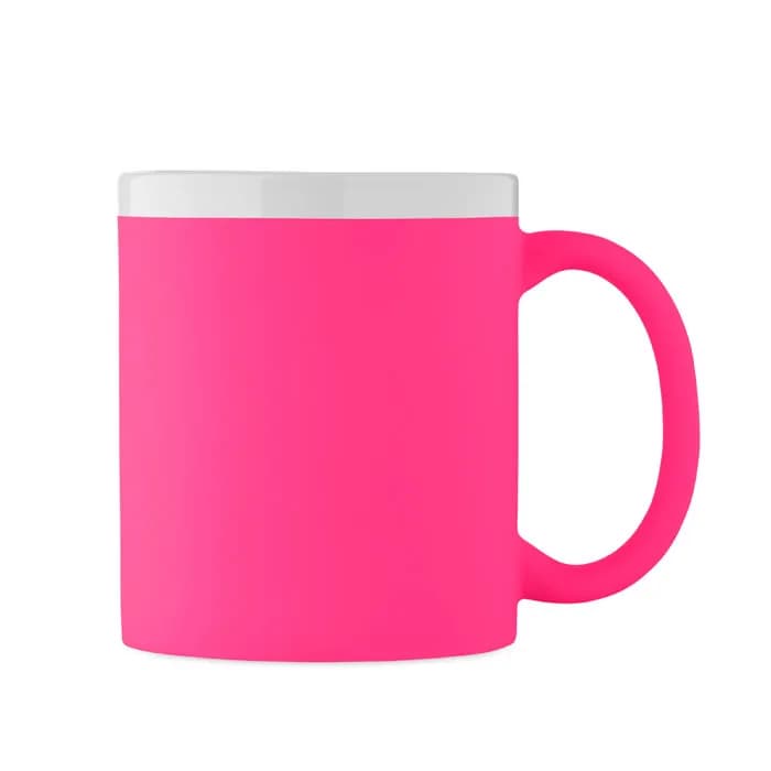 Keramikbecher 300 ml - MUGIVA - Neon Fuchsia