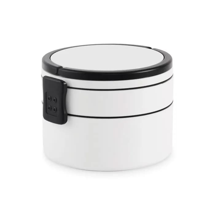 Lunchbox PP 950 ml - ENSALA - Weiß