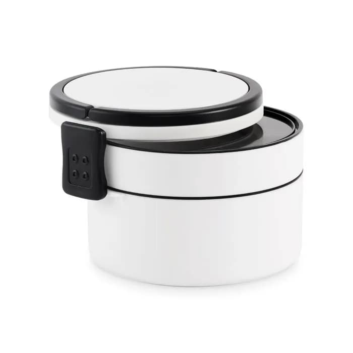 Lunchbox PP 950 ml - ENSALA - Weiß