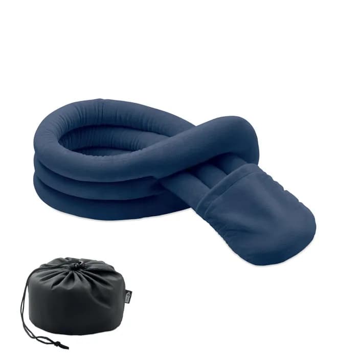 Flexibles Reisekissen - WRAP IT - Marineblau