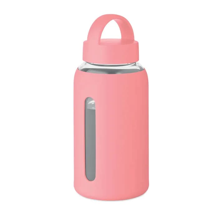 Flasche Borosilikatglas 600ml - BORIS - Babyrosa
