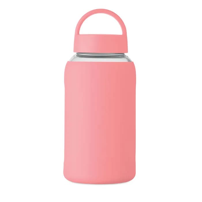 Flasche Borosilikatglas 600ml - BORIS - Babyrosa