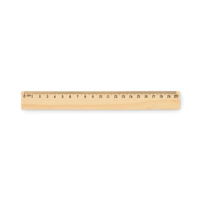 Holzlineal 20cm - RULER20 - Holz