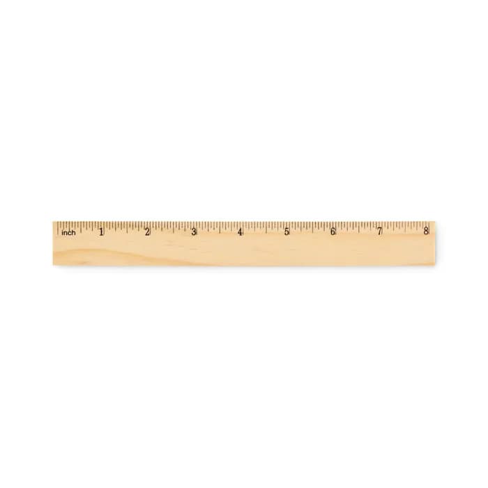 Holzlineal 20cm - RULER20 - Holz