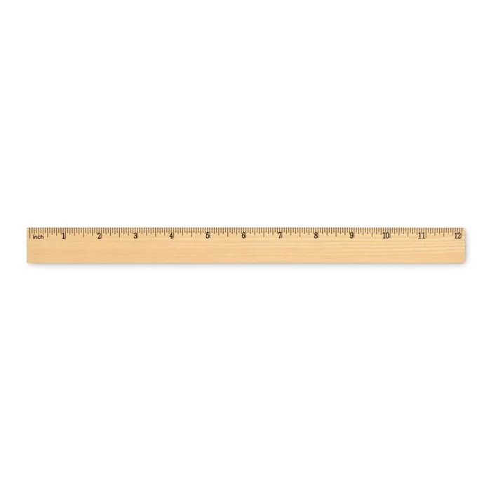 Holzlineal 30cm - RULER30 - Holz