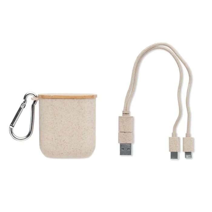 Kabel-Set in Box - CABSTRA - Beige