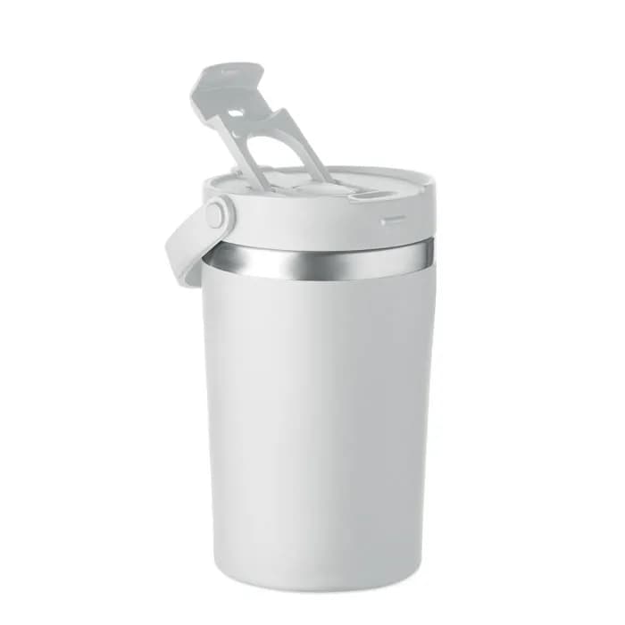 Doppelwandiger Becher 350 ml - COZYCUP - Weiß