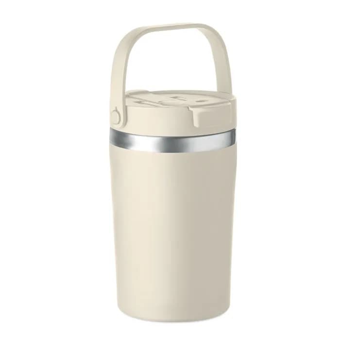Doppelwandiger Becher 350 ml - COZYCUP - Beige