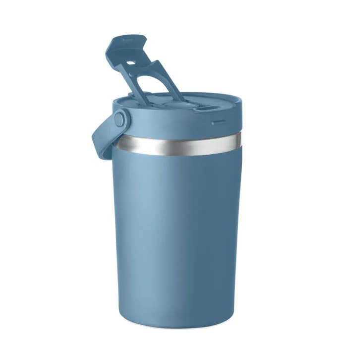 Doppelwandiger Becher 350 ml - COZYCUP - Petrol