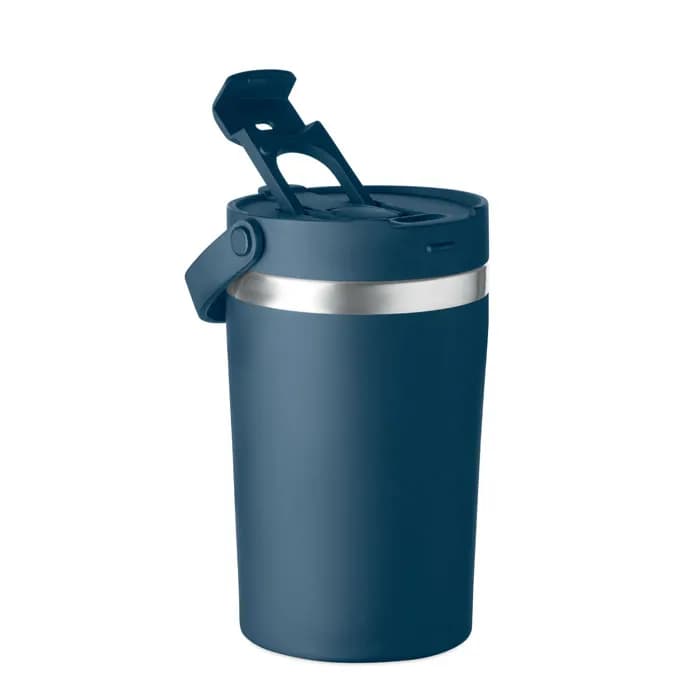 Doppelwandiger Becher 350 ml - COZYCUP - Marineblau