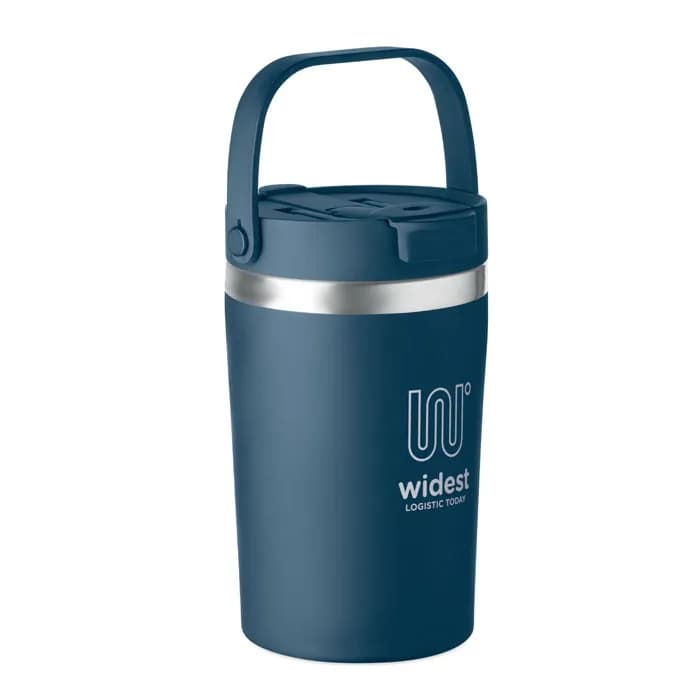 Doppelwandiger Becher 350 ml - COZYCUP - Marineblau