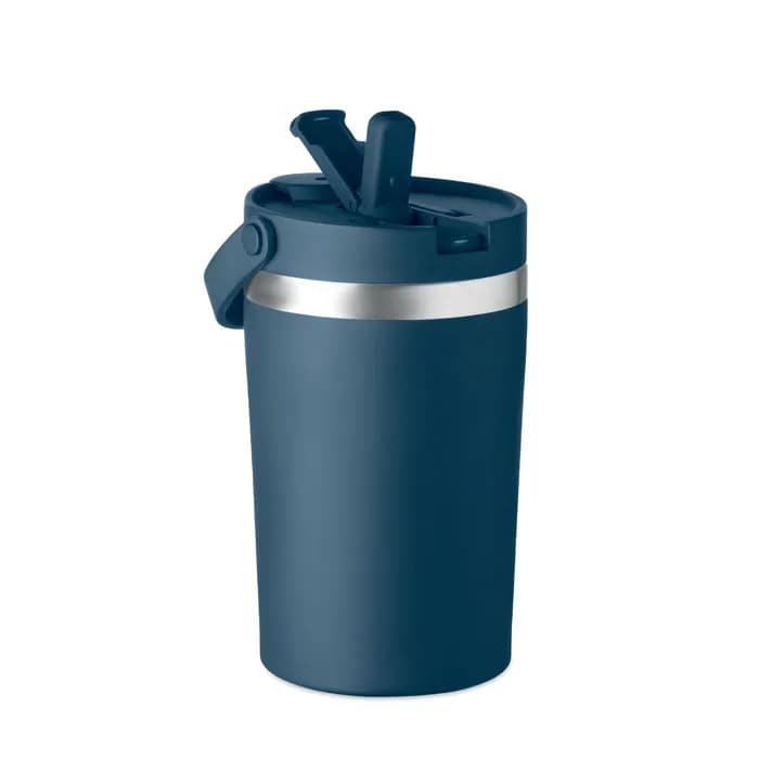 Doppelwandiger Becher 350 ml - COZYCUP - Marineblau