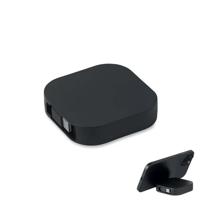 Einziehbares Ladekabel 100W - LINEA 100 - Schwarz