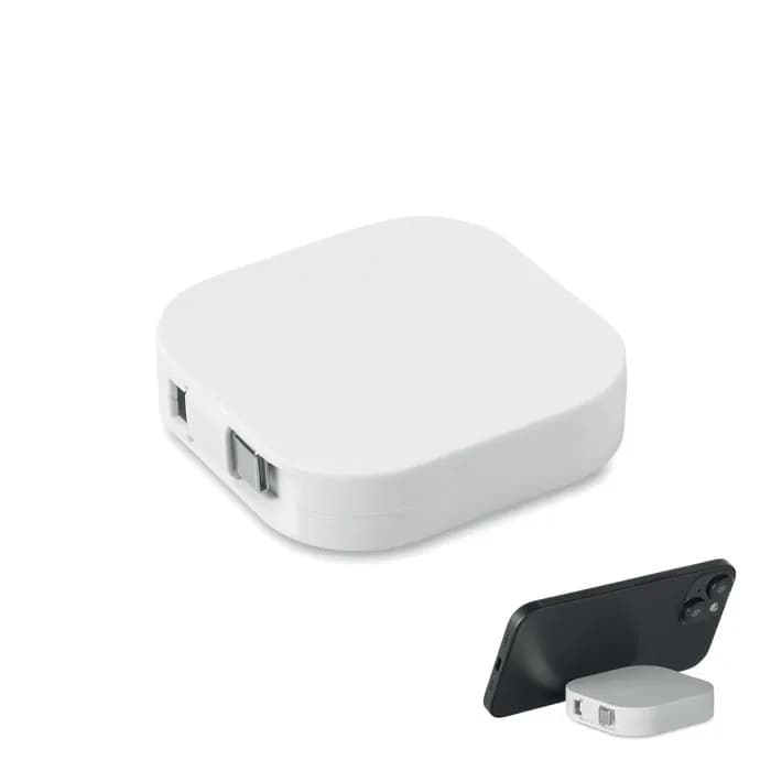 Einziehbares Ladekabel 100W - LINEA 100 - Weiß