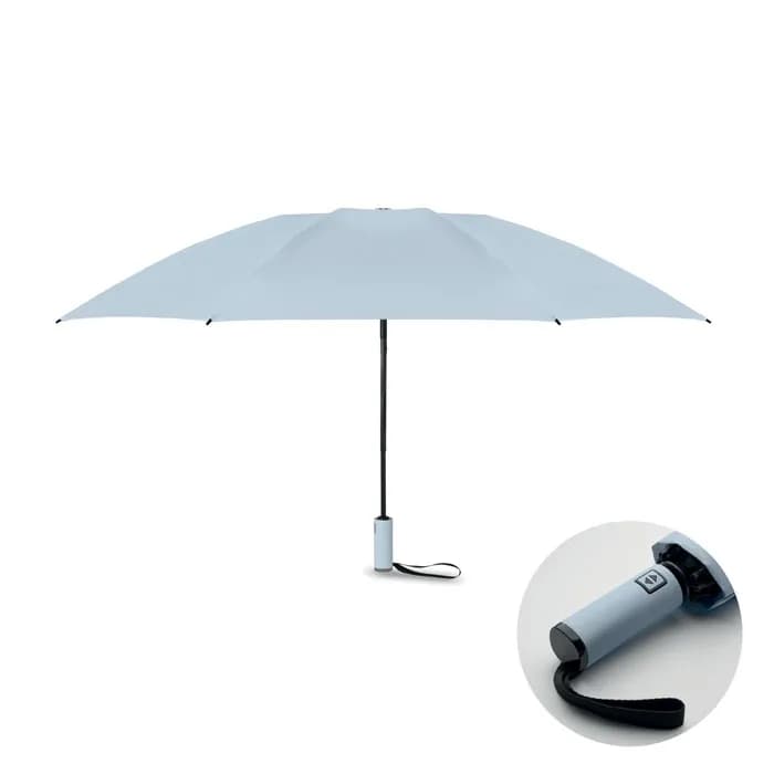 23" Regenschirm - AGUMBE - Babyblau