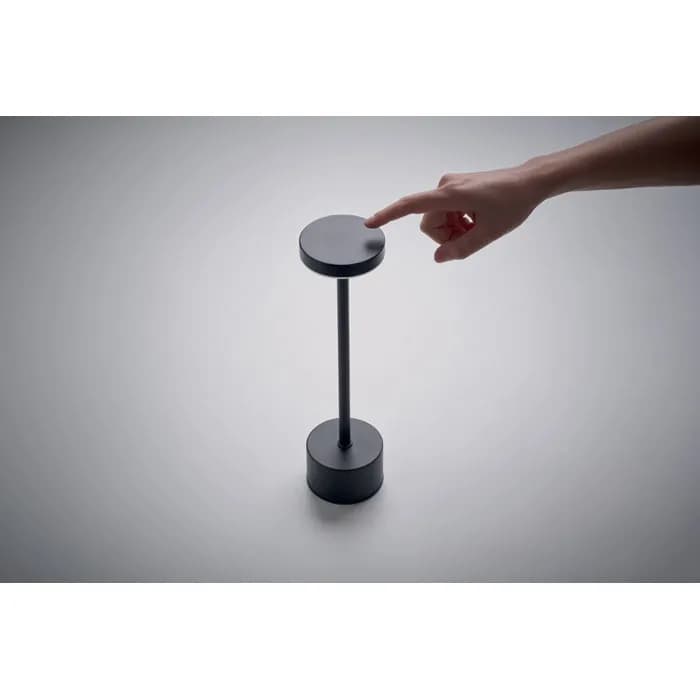 USB-Tischlampe aus Aluminium - BISTRO - Schwarz