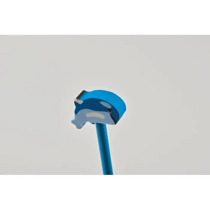 Holzbleistift mit Radiergummi - CIRCO - Türkis