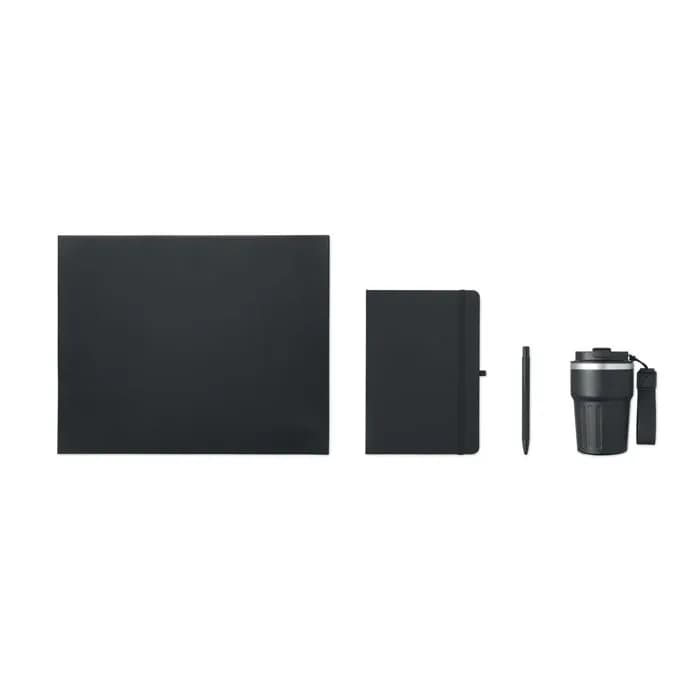 Geschenkset 3-teilig - ENGAGE - Schwarz