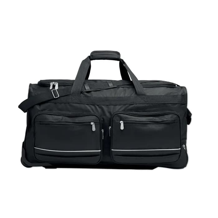 Reisetaschen-Trolley 600D RPET - ITFITS - Schwarz