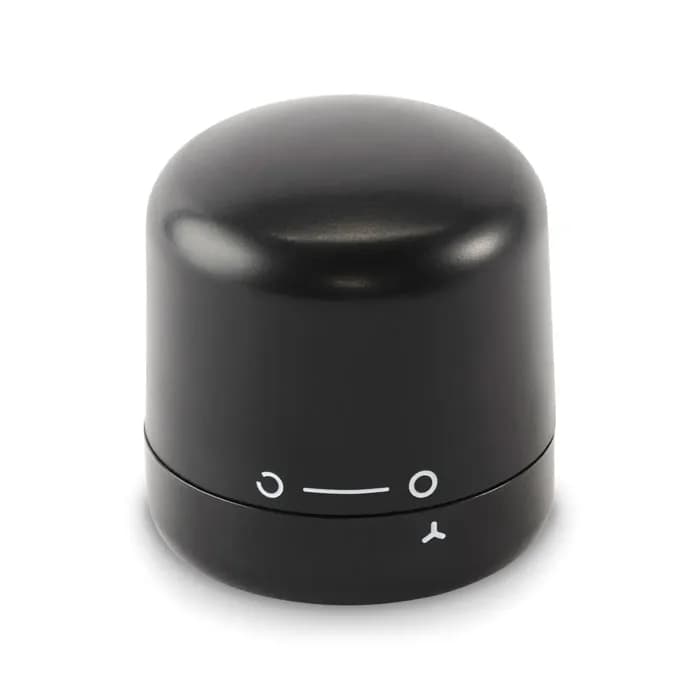 Flaschenverschluss recy. ABS - STOPY - Schwarz