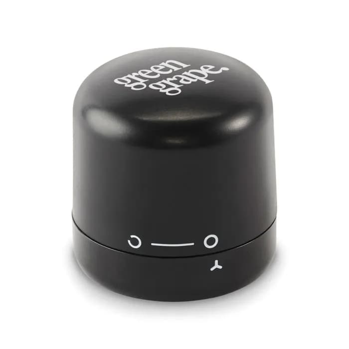 Flaschenverschluss recy. ABS - STOPY - Schwarz