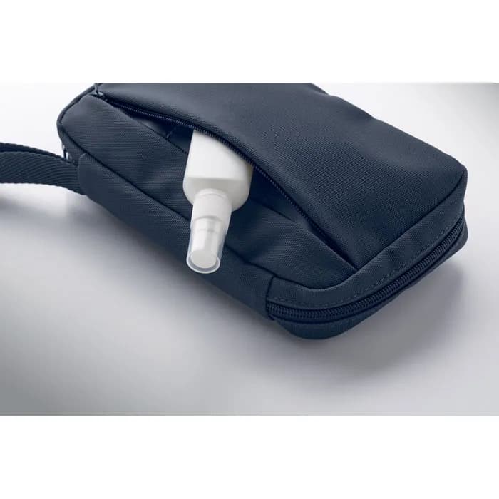 Kulturbeutel 600D RPET - VANIT - Marineblau