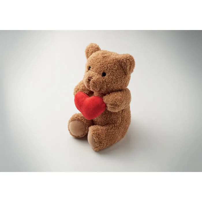 Teddybär mit Herz 23cm - SNUGGLE - Rot