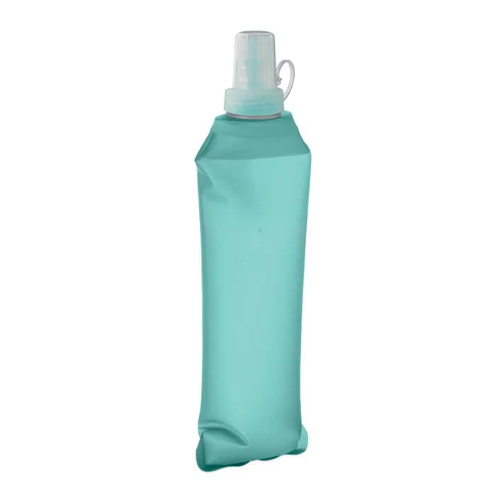 Faltbare Wasserflasche 500ml - BITER - Türkis