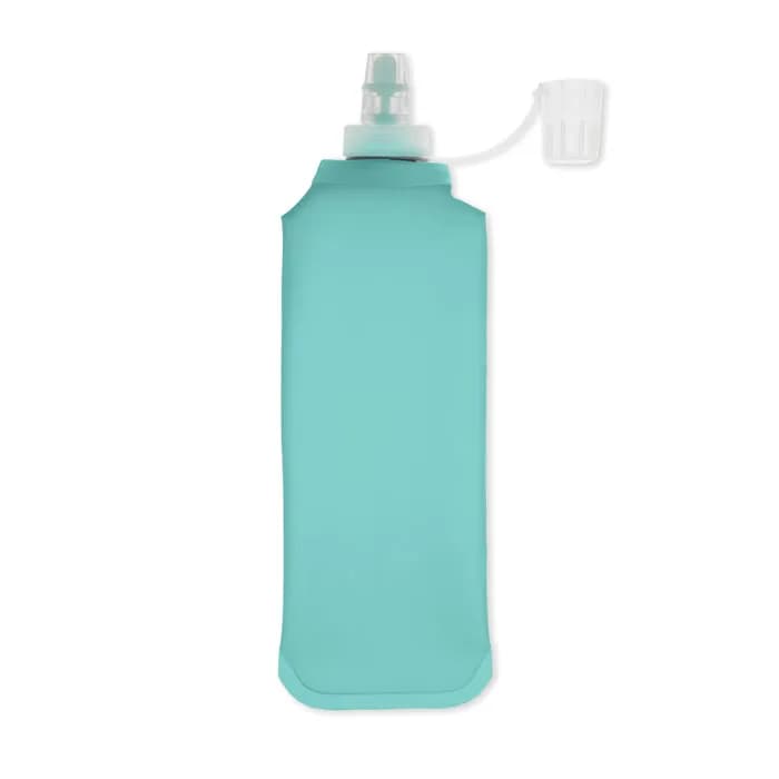 Faltbare Wasserflasche 500ml - BITER - Türkis