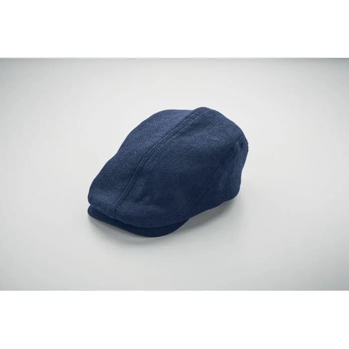 Newsboy-Kappe 335 g/m² - BLIND PEAK - Blau