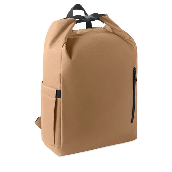 15'' Rolltop-Laptop-Rucksack - UNITON - Khaki