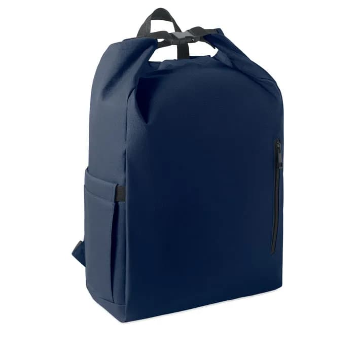 15'' Rolltop-Laptop-Rucksack - UNITON - Marineblau